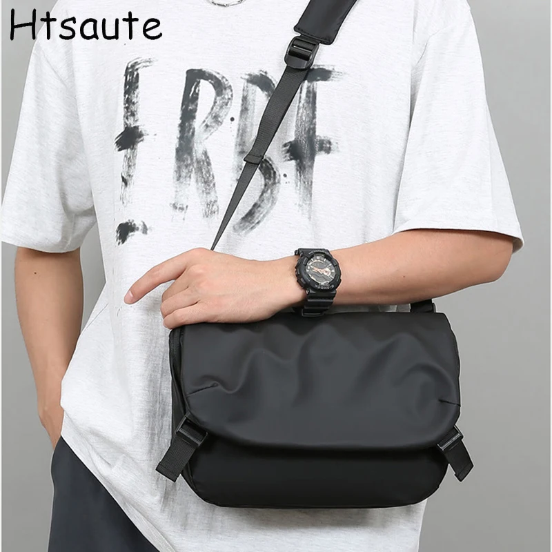 

Casual Messenger Bag Men's Big Capacity Pouch Shoulder Bags Youth Student School Handbag Fashion Men Crossbody Bags Bolsos