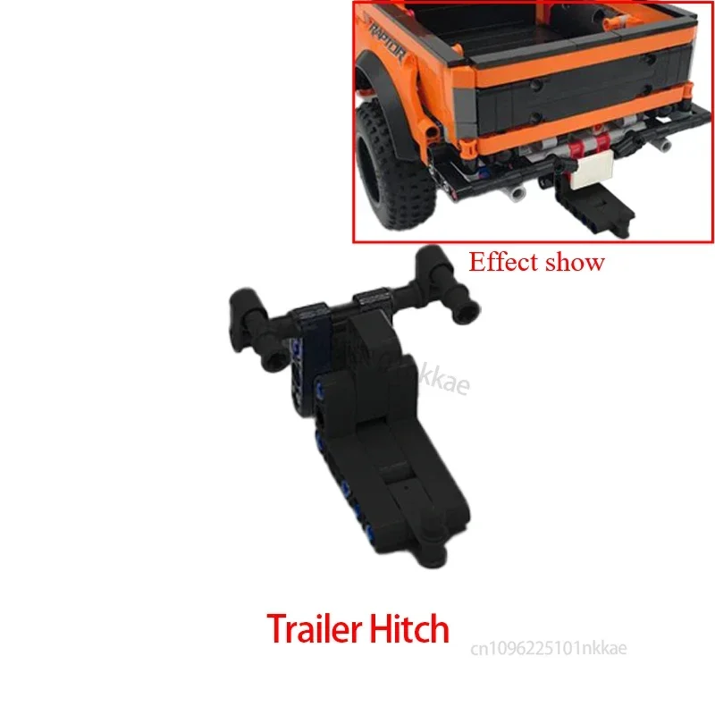 NIEUWE Technische Trekhaak Kraan Platform Hardtop Bumper Dakdrager Bouwstenen voor F-150 Raptor DIY 42126 UP Baksteen Speelgoed Cadeau