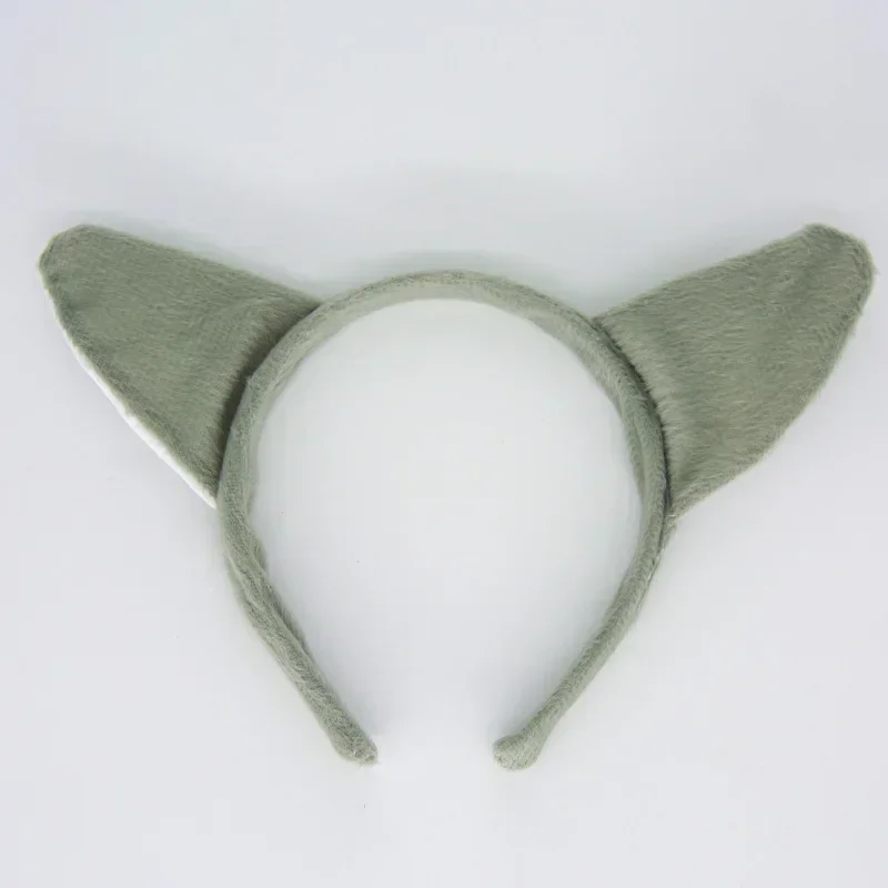 성인 어린이용 봉제 늑대 머리띠, 활 넥타이 테일 동물 귀, 생일 파티 코스프레, 코스튬 할로윈 크리스마스 선물