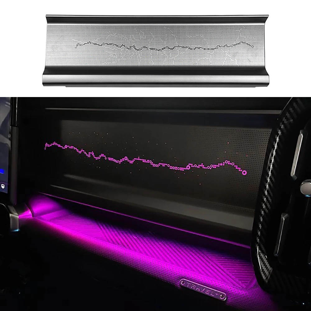 

Car Co-pilot Starry Sky Light Panel For Jerour Traveler Special Ambient Light Modification 64 Color Starry Skyp Accessories