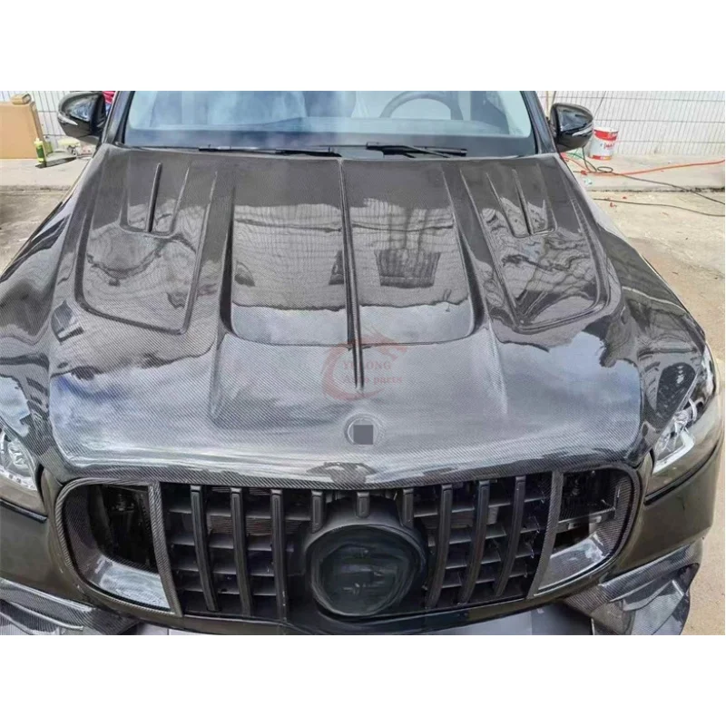 

For Mercedes-Benz GLS 2020-2024 LD Style Carbon Fiber Hood