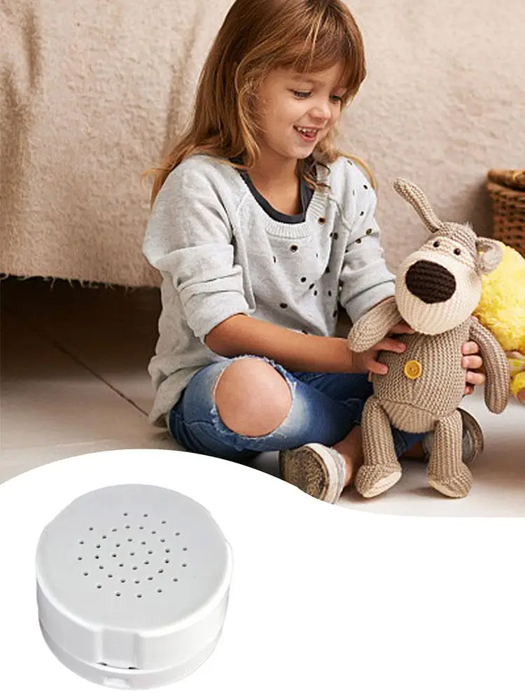 Message Voice Recorder 60 Seconds Button Sound Box Reusable Toy Recording Device Voice Recorder Sound Box Plush Toy Voice Box