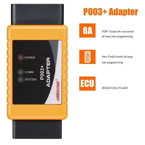 Комплект адаптеров OBDSTAR P003 Bench/Boot для чтения ECU CS PIN, работает с OBDSTAR DC706 серии X300 DP/X300 DP PLUS/DC706