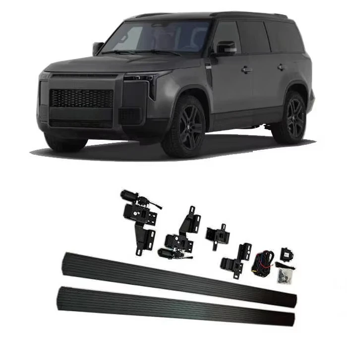 ROX 01 1 set of automatic power stepping electric pedal side pedal black powder coating 100% waterproof