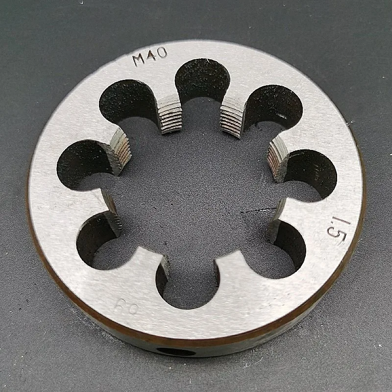 1PC Metric Round Die Machine Thread M37 M38 M39 M40  1.0/1.5/2/3mm Die Pitch Tool