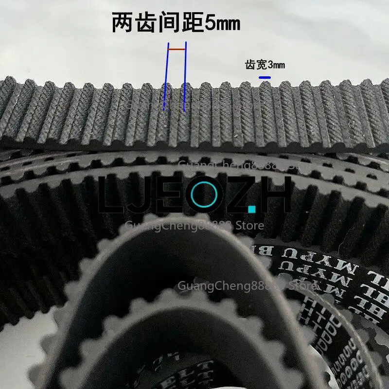 Wire Cutting Wire Tube Belt 5M520/530/565/575 Fast Wire Synchronization Wheel 20mm