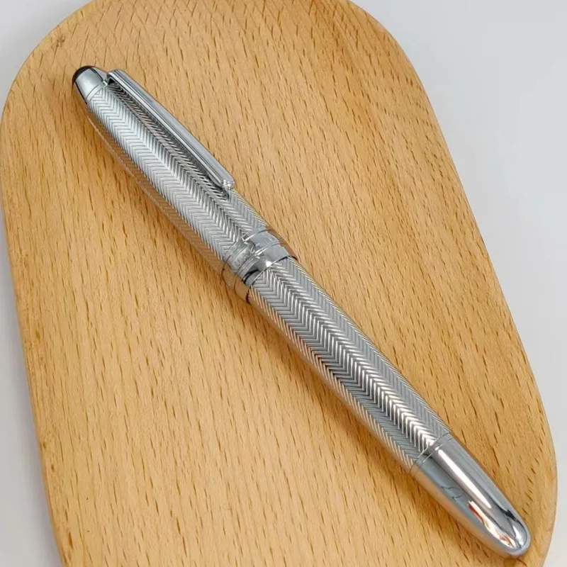 

LEMON M8 Piston Metal Fountain Pen W Pattern Calligraphy Practice Hand-Polished Craftsmanship School Office Supplies Stationery