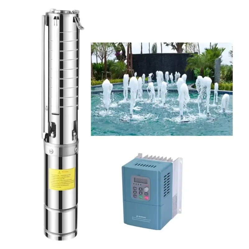 

Stainless Steel Submersible Water Pump – Smart Impeller for Solar Fountain, Pond & Deck Water Systems