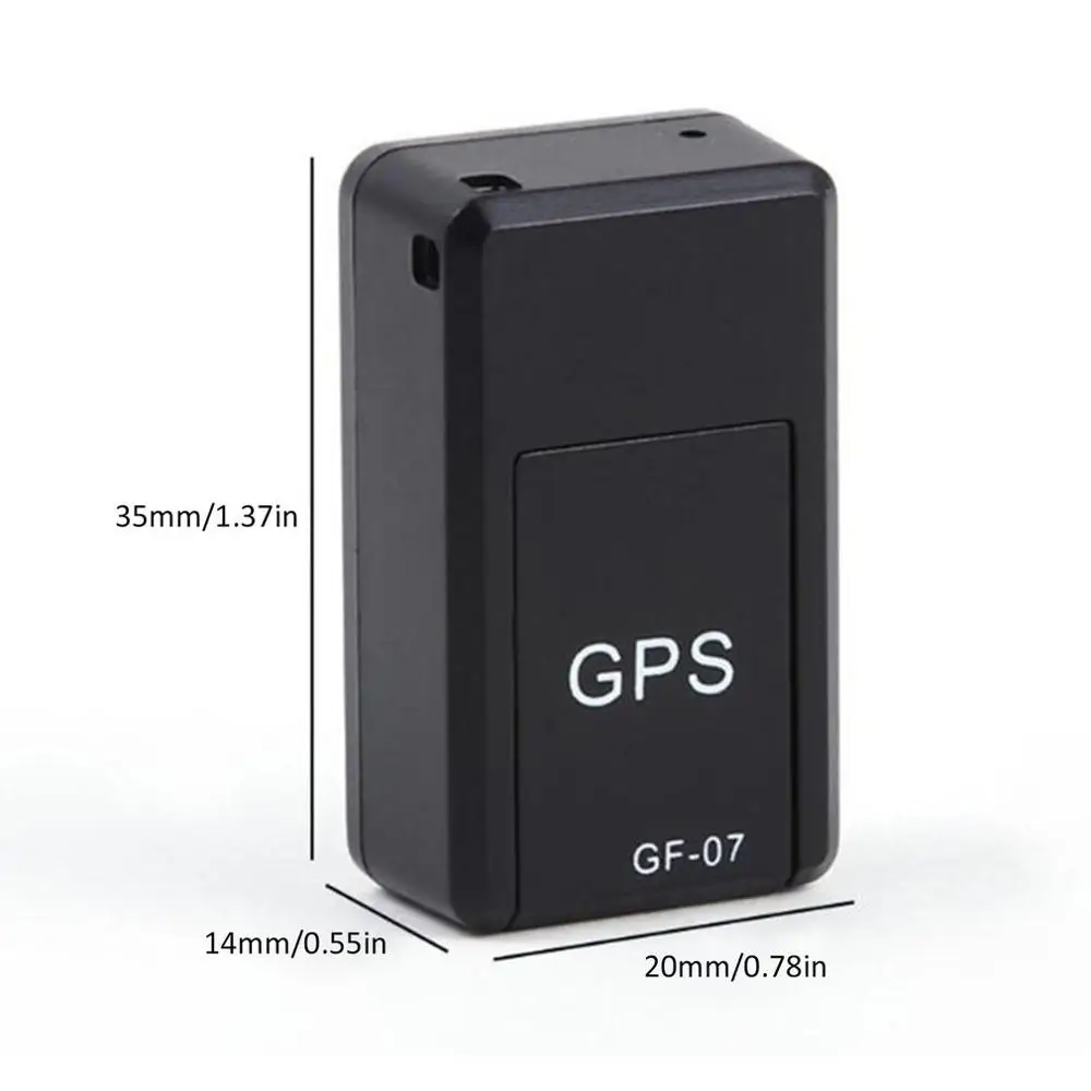 Magnetic GF07 GSM Mini SPY GPS Tracker Real Time Tracking Locator-Device Mini GPS Real Time Car Locator Tracker Tracking Device