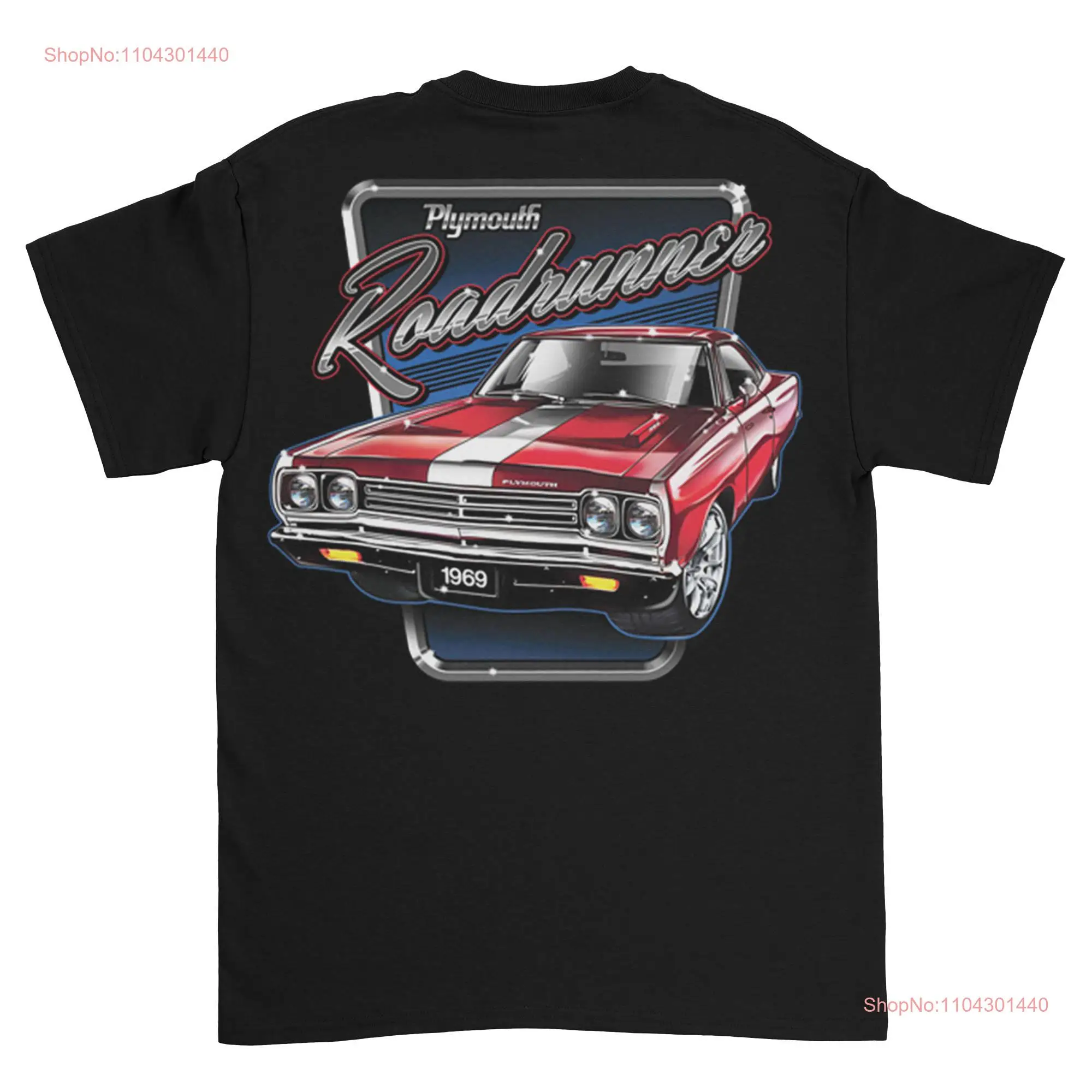 1969 Plymouth Roadrunner T Shirt long or short sleeves