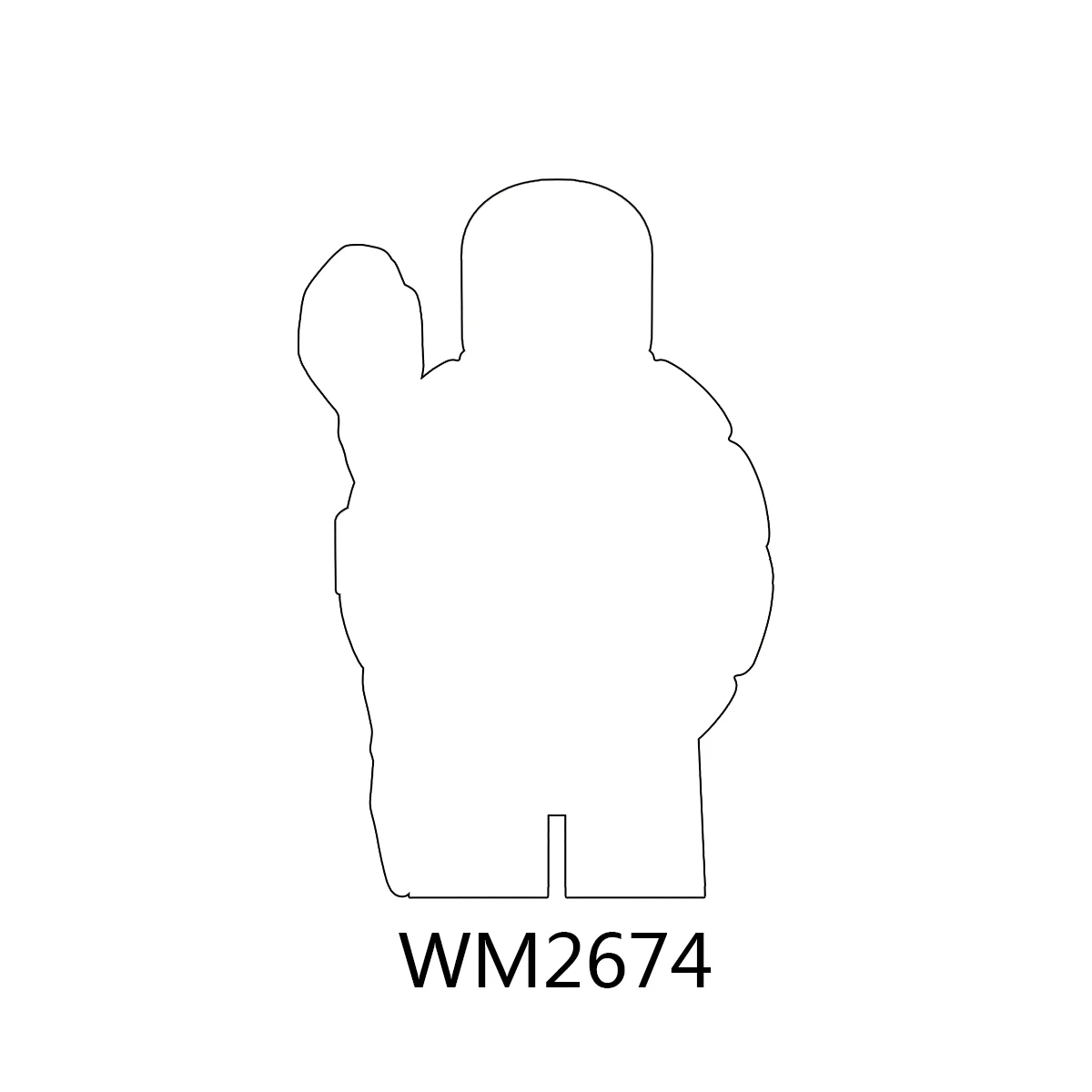 WM6178 figurines d'anime blocs de construction jouet WM2674 WM2675 WM2676 WM2677 WM2678 WM2679 WM2680 WM2681