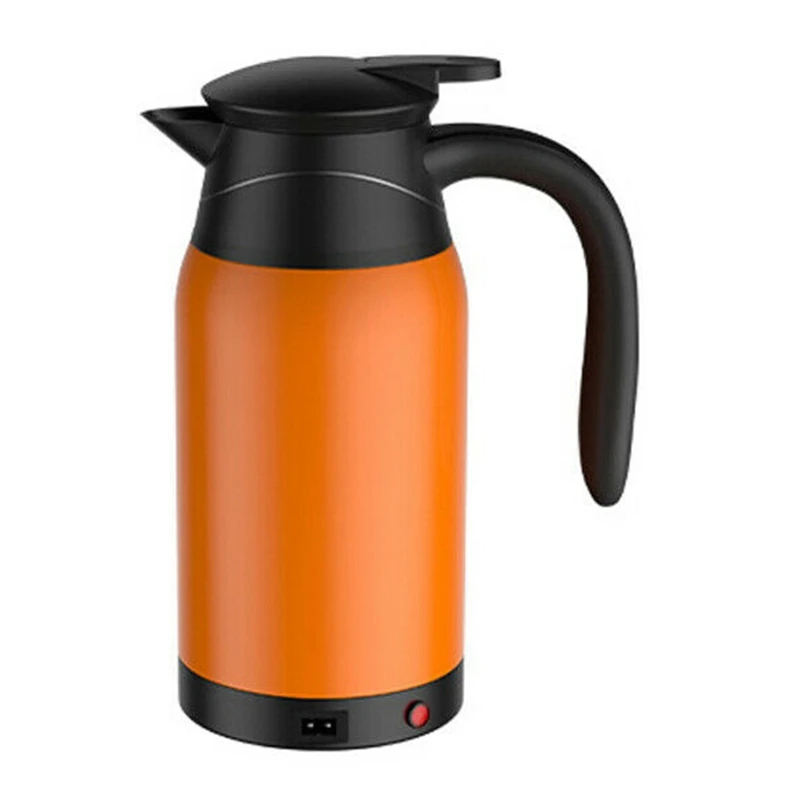 

1000Ml 12V Travel Car Kettle, Heater Bottle Pot for Camping Boat Lorry Truck Heating Kettle Electric Mug