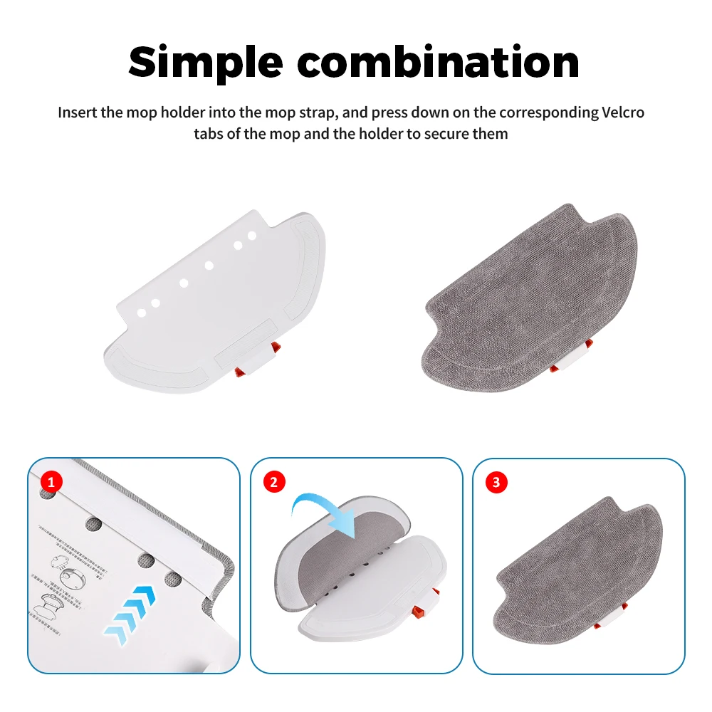 Подставка для швабры, держатель для тряпки для Xiaomi STYTJ02YM/3C/2S/S10/S12/B106GL/B106CN/вакуумная швабра P/PRO/Viomi V2 Pro/V3 SE, пылесос