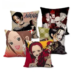 New Arrival Nana Anime Pillowcase Bedroom Home Decorative Cover 45x45cm Square Zipper Pillow Cases  Fabric No Fade