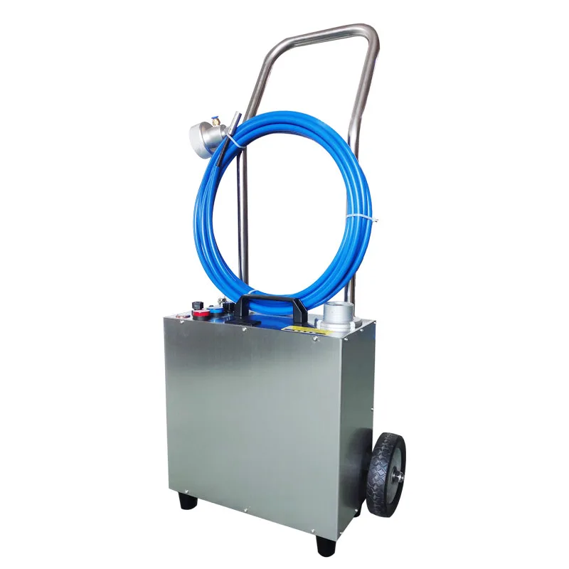 

Central Air-conditioning Cleaning Machine Cannon Machine Condenser Pipeline Dredging Stainless Steel Cart