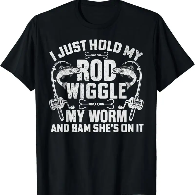 Sólo sujeta mi camiseta Rod Wiggle Worm y Bam Shes On It