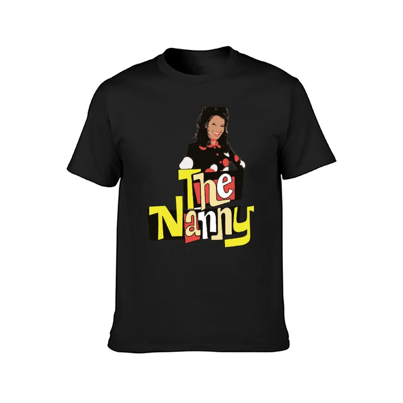 The Nanny 1990s 90s Retro Vintage T-Shirt customizeds quick drying blacks t shirts for men cotton