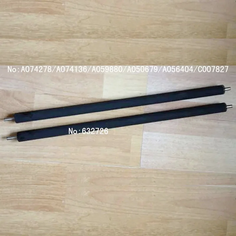 2pcs/Noritsu minilab rack rubber roller,A074278/A074136/A059880/A050679/A056404/C007827 for 7500/2901/3201/3 series digital/