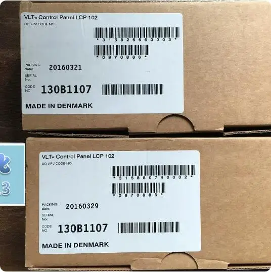 

FC-300 Series Inverter Operation Panel LCP102 Order No. 130B1107