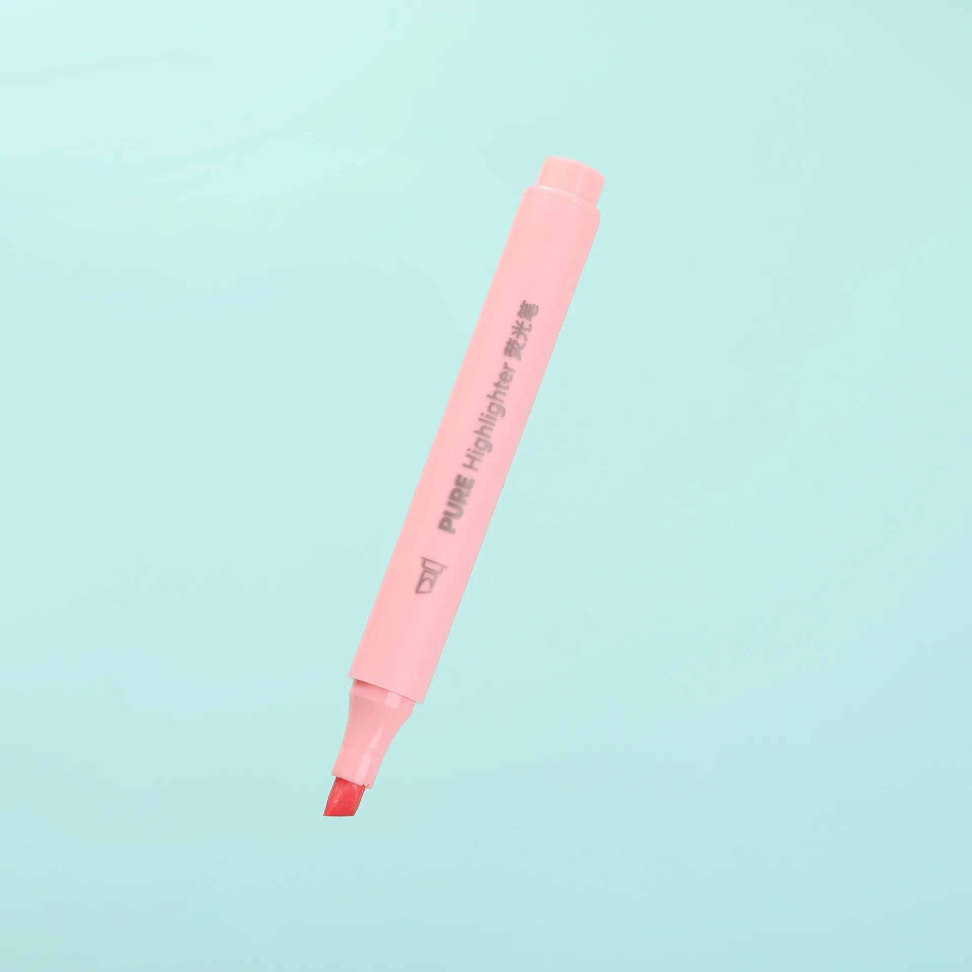 6 Pieces / Piece Pastel Color Macaron Fluorescent Pen Marker Pen Fluorescent Pen Drawing Fluorescent Pen Cute Letters School Sup