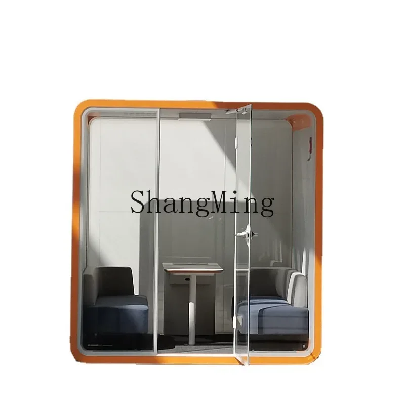 SM's new Stylish Silent Room Office Warehouse Live Streaming Phone Booth Recording Studio Movable Soundproof Room