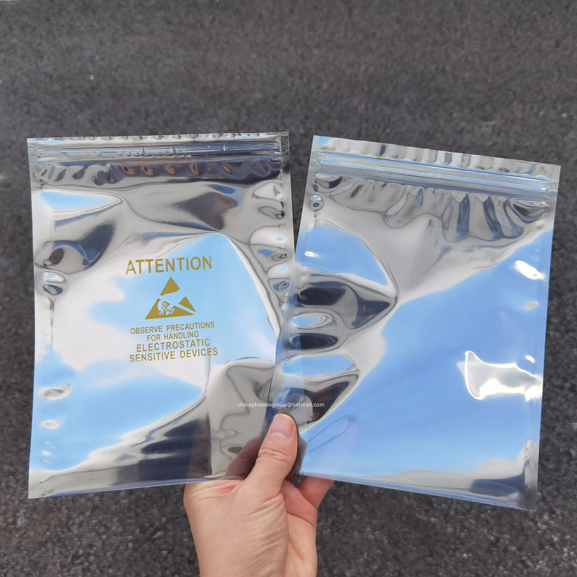 

Antistatic Bags ESD Shielding Bag With Anti-Static Labels For Hard Drive SSD HDD Motherboard Video Card RAM Electronic Devices