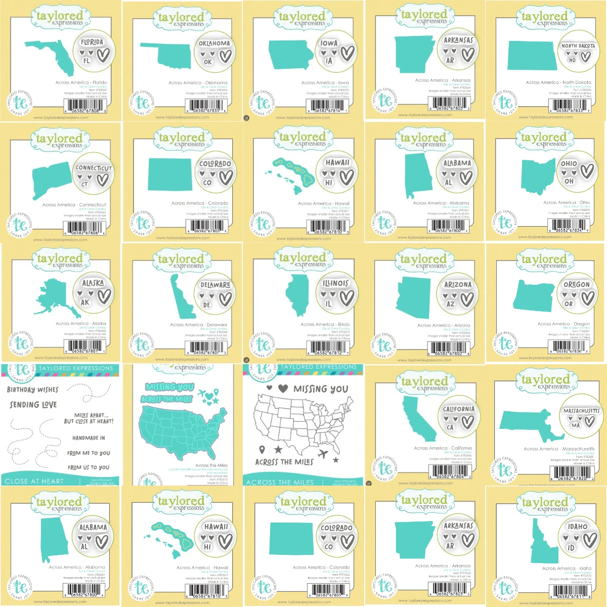 Across America - Minnesot 2026 New Metal Cutting Dies For DIY Scrapbooking Crafts Maker Photo Album Template Handmade Decoration