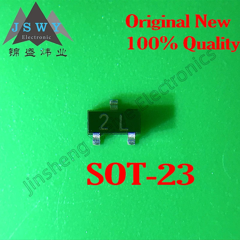 100PCS MMBT5401 2L MMBT5551LT1G G1 2N5401 2N5551 SOT-23 SMD transistors 100% brand-new genuine goods in stock Free shipping