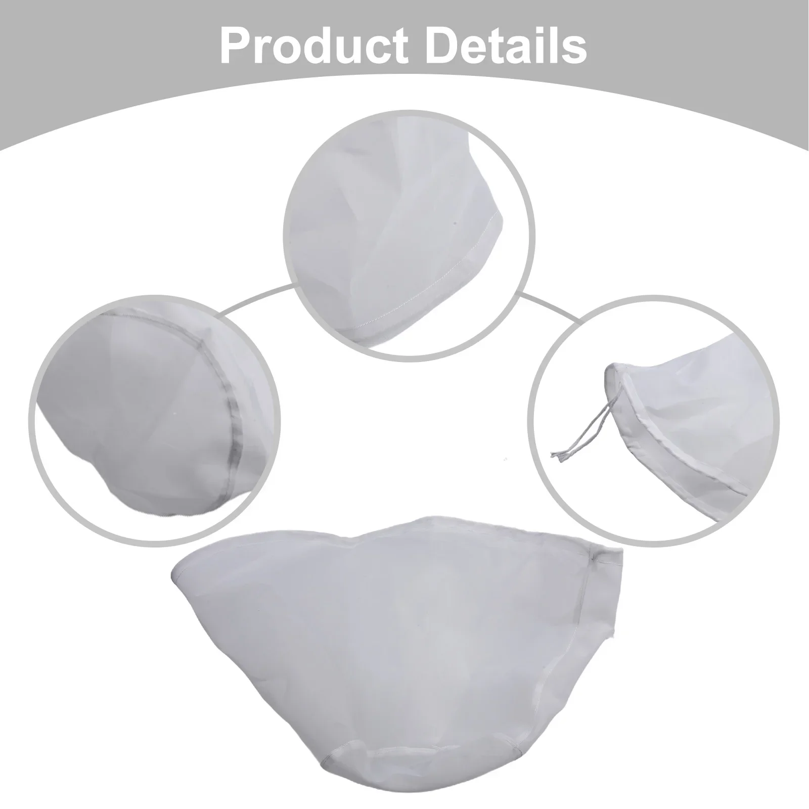 1pc 120 Mesh Gauze Bag Optimal Soy Milk Juice Straining For Thermomix Food Processor Kitchen Cleaning Tools Accessories