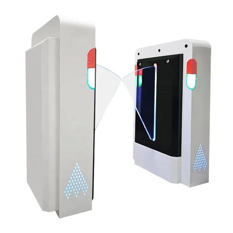 New Design Flap Barrier Electronic Automatic Entrance Exit Flap Turnstile Equipment