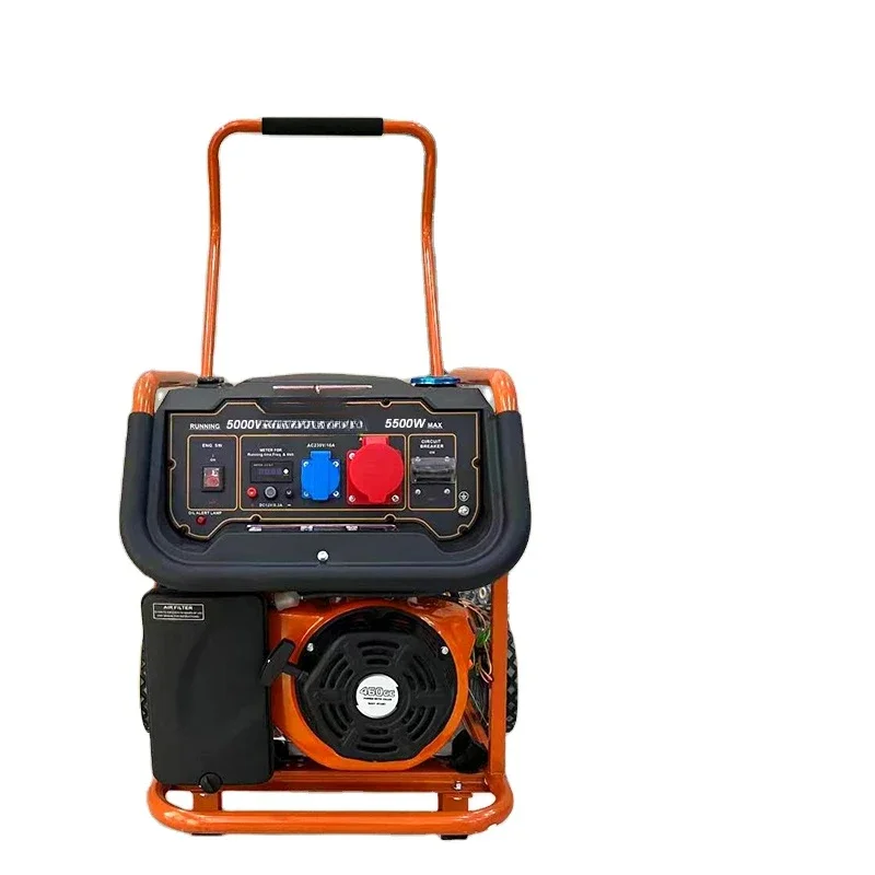 Electric Start 1kw 2kw 3kw 5kw 6kw 7kw 8kw Power Open frame Portable Silent Gasoline Generator