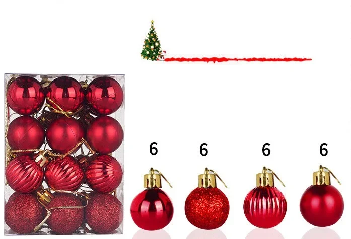 

Wholesale 3cm pumpkin balls for christmas trees