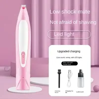 Professional Rechargeable Pet Hair Trimmer Low Noise Cat Clipper Grooming Tool for Cat/Dogs Claw Care Electric Pet Shaver Codos