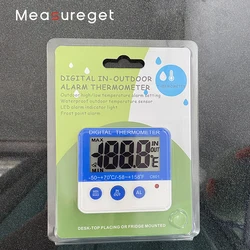 Digital Humidity Meter Thermometer Hygrometer Sensor Gauge LCD Temperature Refrigerator Aquarium Monitoring Display Indoor