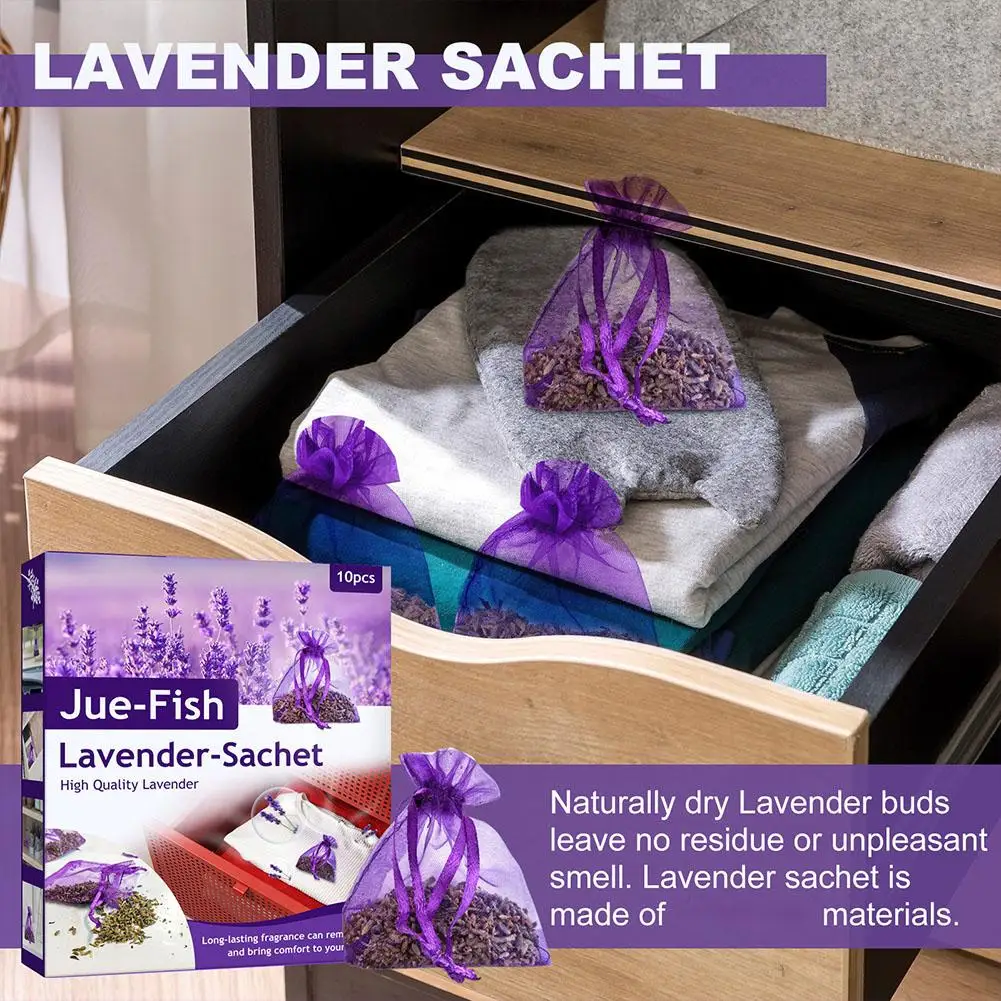 Lavender Sachet Fragrance Car Home Wardrobe Shoe Anti-mildew Scents Air Fragrant Sachet Cabinet Car Freshener Hanging H Y1B0