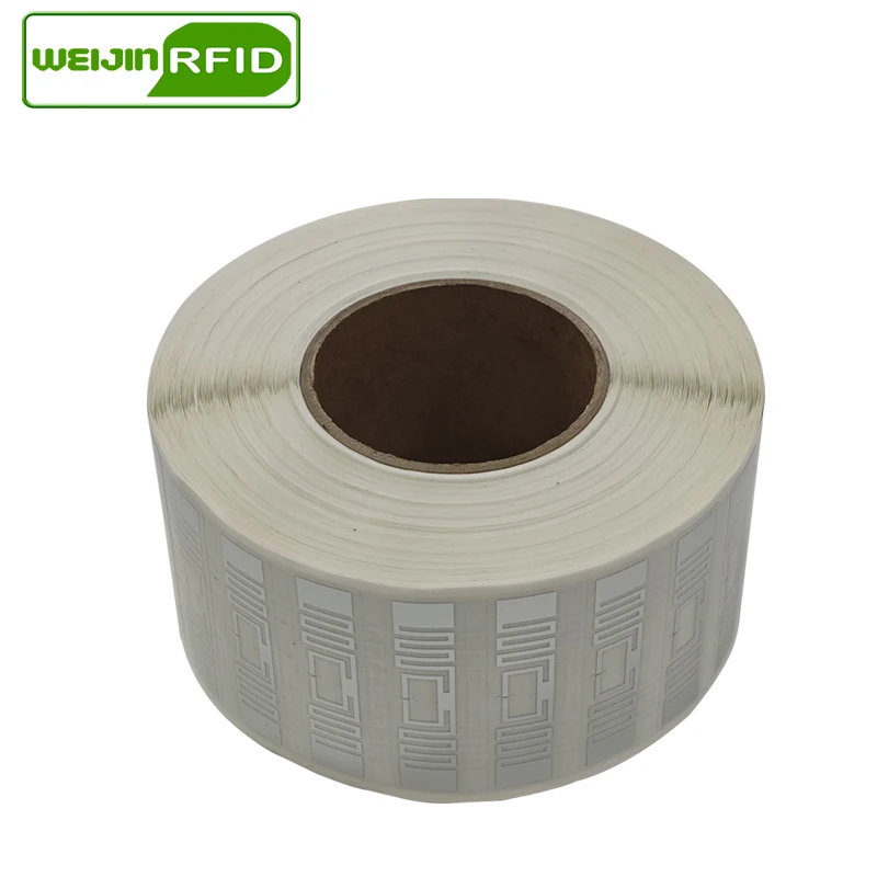 Imagem -04 - Uhf Rfid Tag Etiqueta Nxp u8 Inlay Molhado 73x20 mm 915mhz 868mhz 860-960mhz Epc 6c 50 Pcs Etiqueta Rfid Passiva Etiqueta 50 Pcs