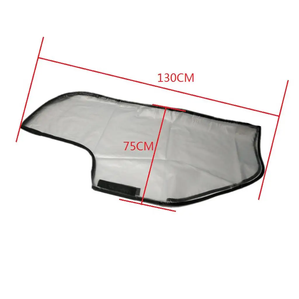 

Clear PVC Golf Pouch Raincoat Golf Bag Cover Folding Dustproof Waterproof Golf Accessory for Club Carts