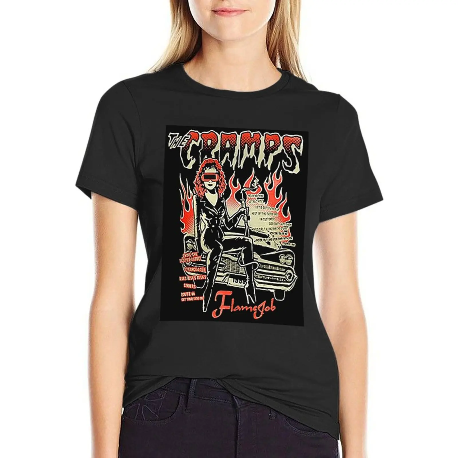 

The Cramps T-Shirt blanks summer clothes tees customs design your own Woman clothing