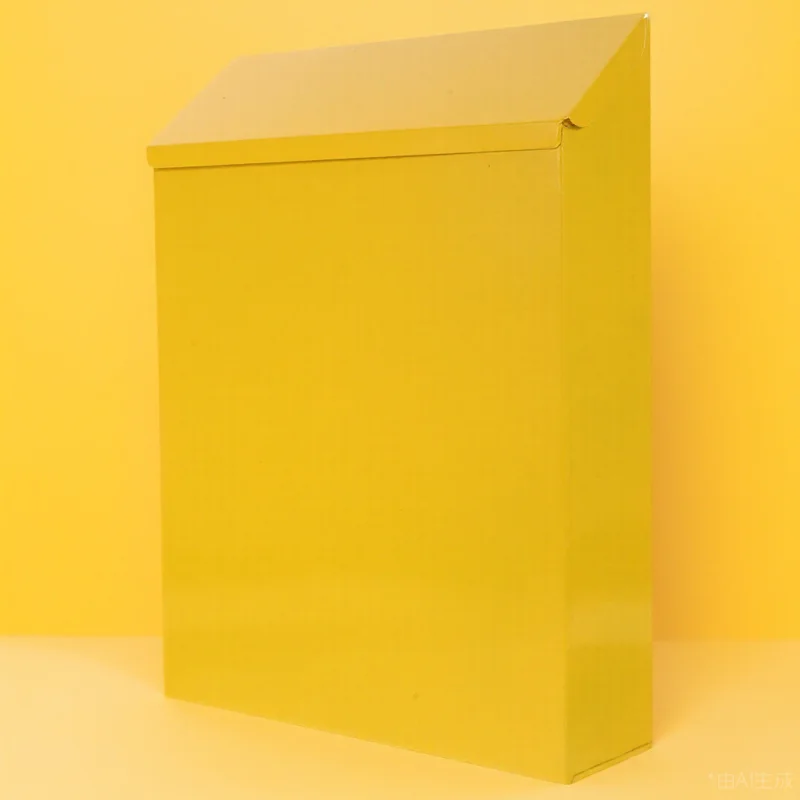 

1pc Iron Letter Premium Heavy Duty Mailbox European Style Decorative Post Box Small Suggestion Case Household Storage Box
