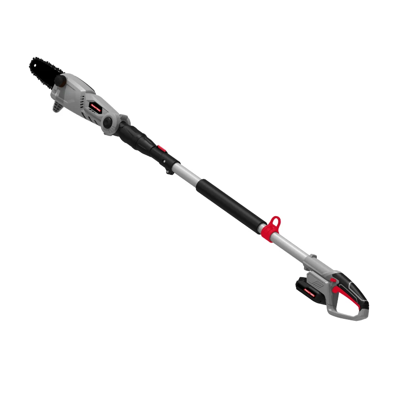 DIY Gardeners Cordless Lithium Battery-Powered Pruning Saw Long Pole Chainsaw Garden Pruner Chain Saw