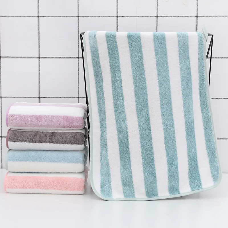 ผ้าขนหนูอาบน้ำอย่างหนาสำหรับร่างกายผ้าเช็ดตัวไมโครไฟเบอร์สำหรับห้องออกกำลังกายชุดคลุมอาบน้ำสำหรับสปาในบ้านผ้าเช็ดตัวชายหาดห้องน้ำ