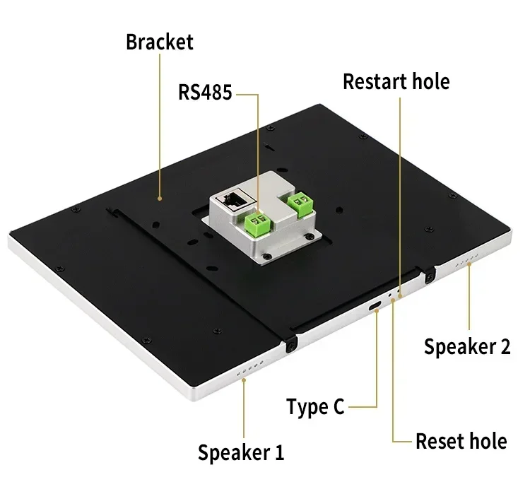 YC-SM10P 10 Inch RK3566 7 Inch RK3566Android 11 Os Industrial Embedded LCD Touch Screen