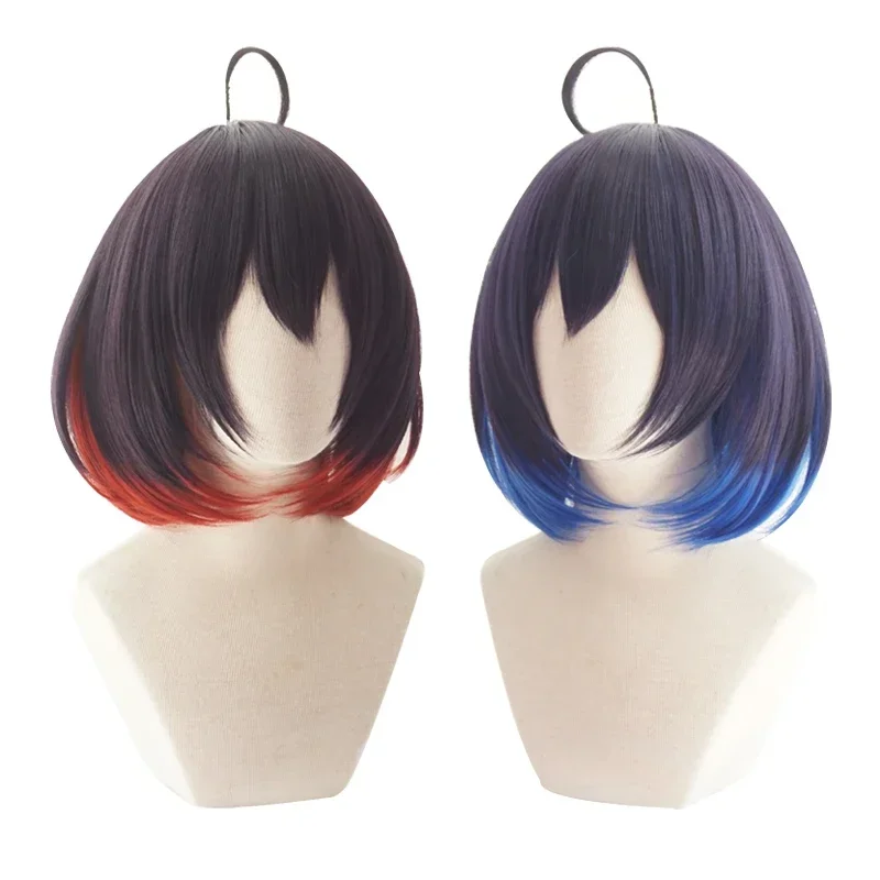 

Seele Vollerei Honkai Impact 3 Mixed Color Short Heat Resistant Synthetic Hair Halloween Carnival Party Cosplay Free Wig Cap