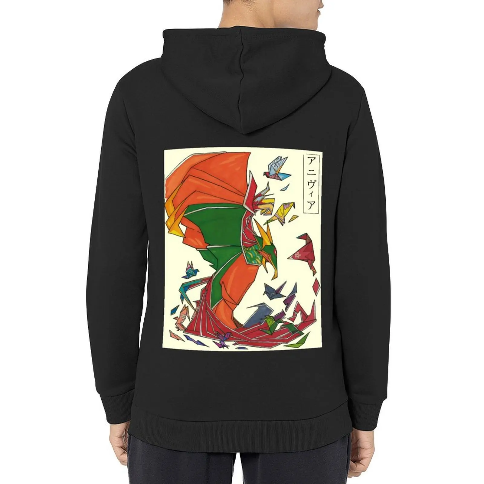 

Anivia Origami Hoodie winter clothes autumn jacket men fashion men korean autumn clothes new in hoodies & sweatshirts