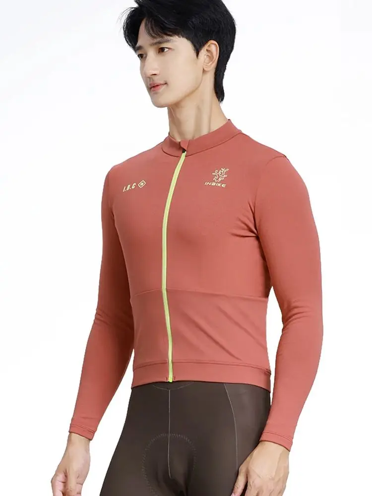 AliExpress INBIKE Men's Bike Jersey Winter Bike Long Sleeve Warm Long Sleeve Fleece Bike Jacket Road Bike Riding Equipment