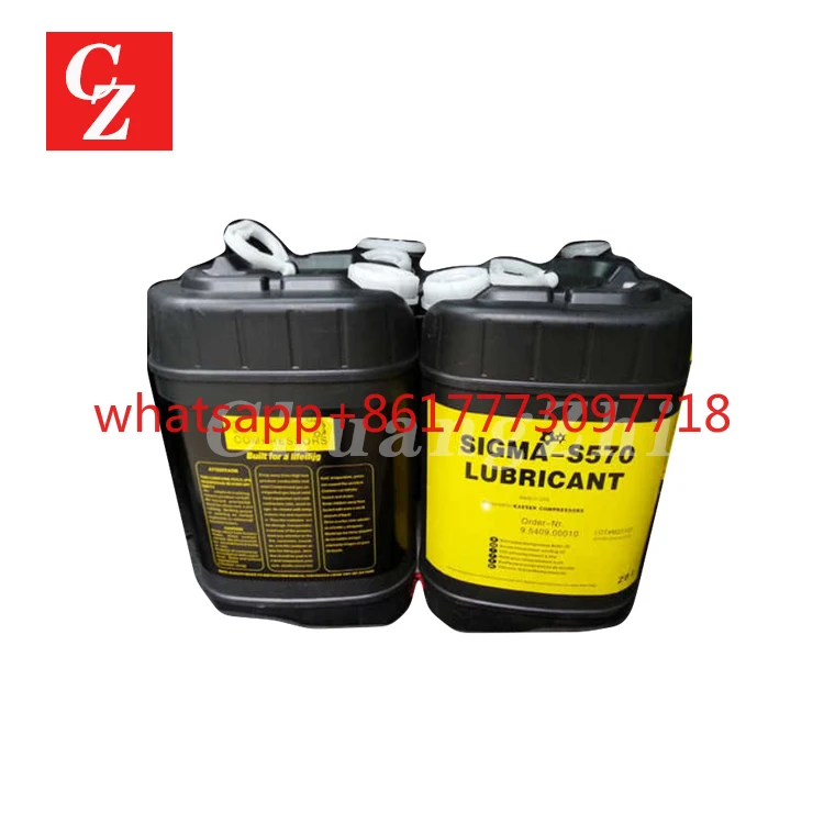 

Lubricating Oil 5 Gallon Sigma Fluid S-570 For KAESER Air Compressor 1PCS