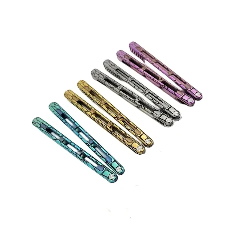 TheOne Adder Viper Channel Titanium Handvat D2 Blade Bushing Systeem CNC EDC Multitool