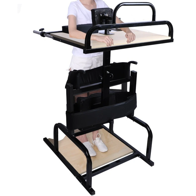 

Medium household standing frame Rehabilitation equipment Lower limb standing bed Stroke hemiplegia Standing training Rehabilitat