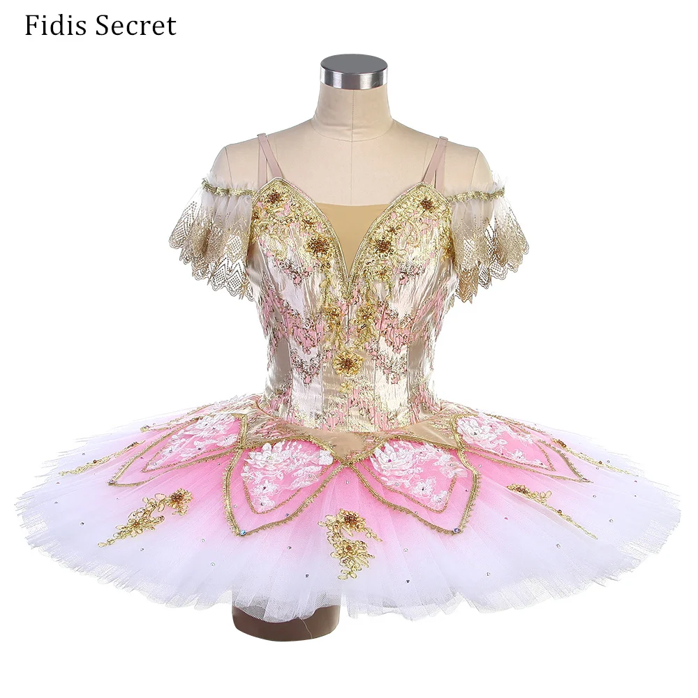 

Омбре розовые классические блинные балетные пачки, балерина для девочек, сахарная слива, фея, конкурсные выступления, профессиональные танцевальные костюмы