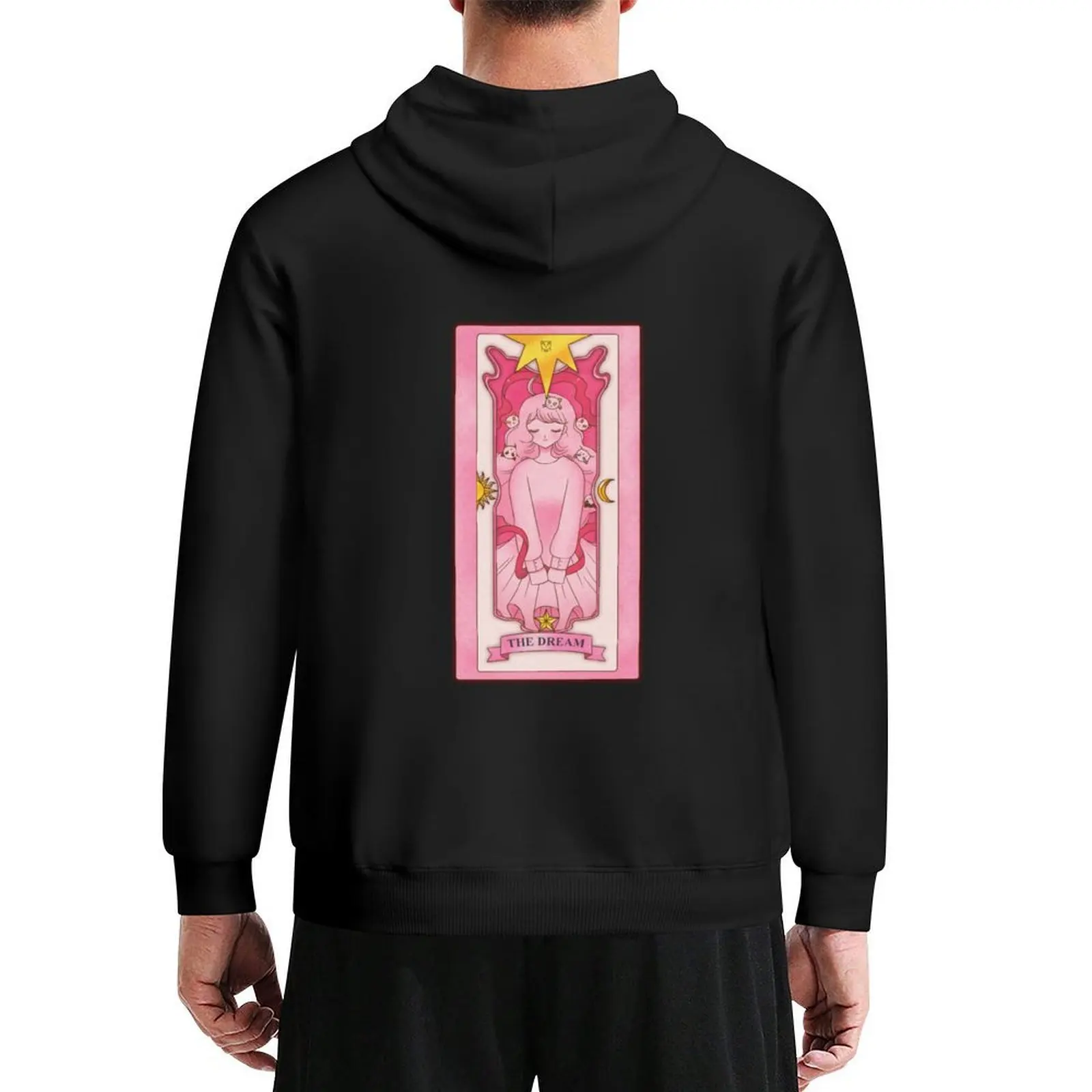 

Bee_s Dream Sakura Card Hoodie male clothes clothes for men blouse men's winter sweater autumn hoodie